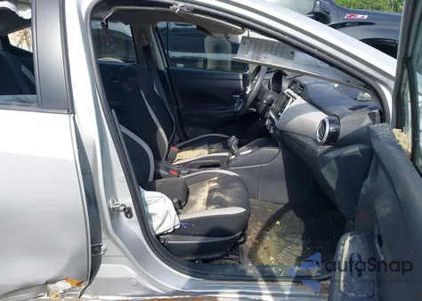 2021 Nissan Versa Sv Xtronic Cvt из США, поврежденный, VIN 3N1CN8EV0ML812198